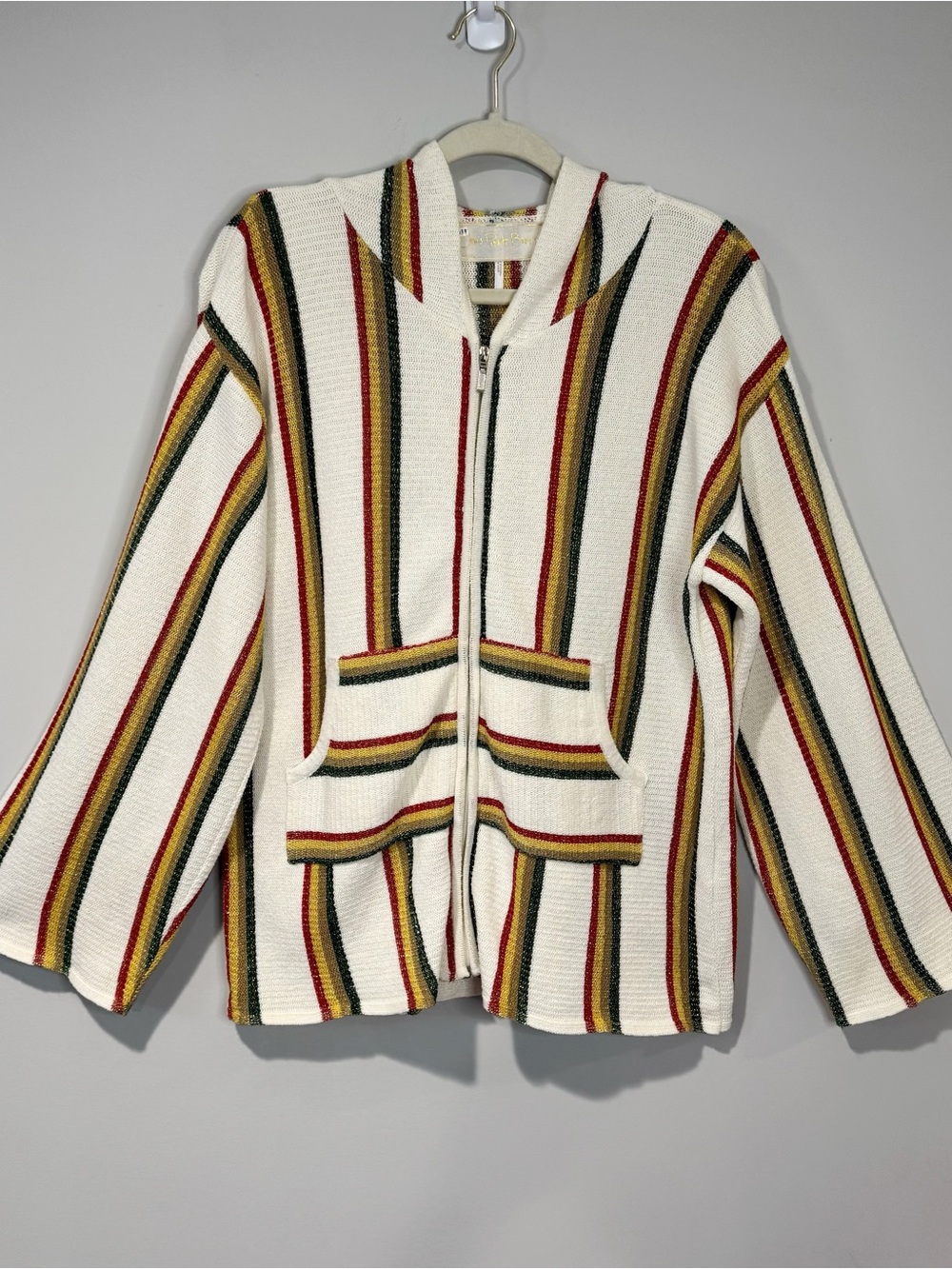 Jen's Pirate Booty Free People Grassland Baja Hoodie Full Zip Boho Festival XS/S